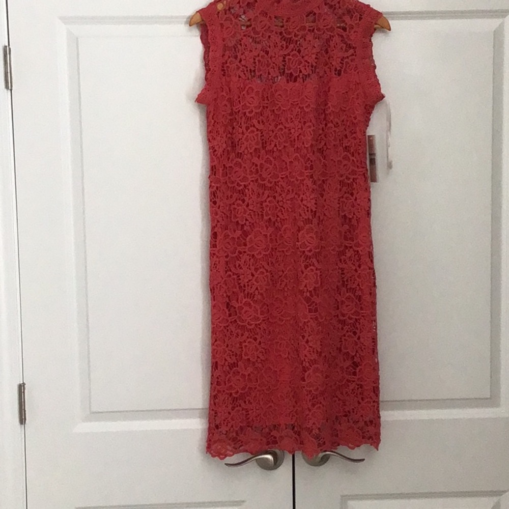 NWT Nanette Lenore Lace cameo rose dress